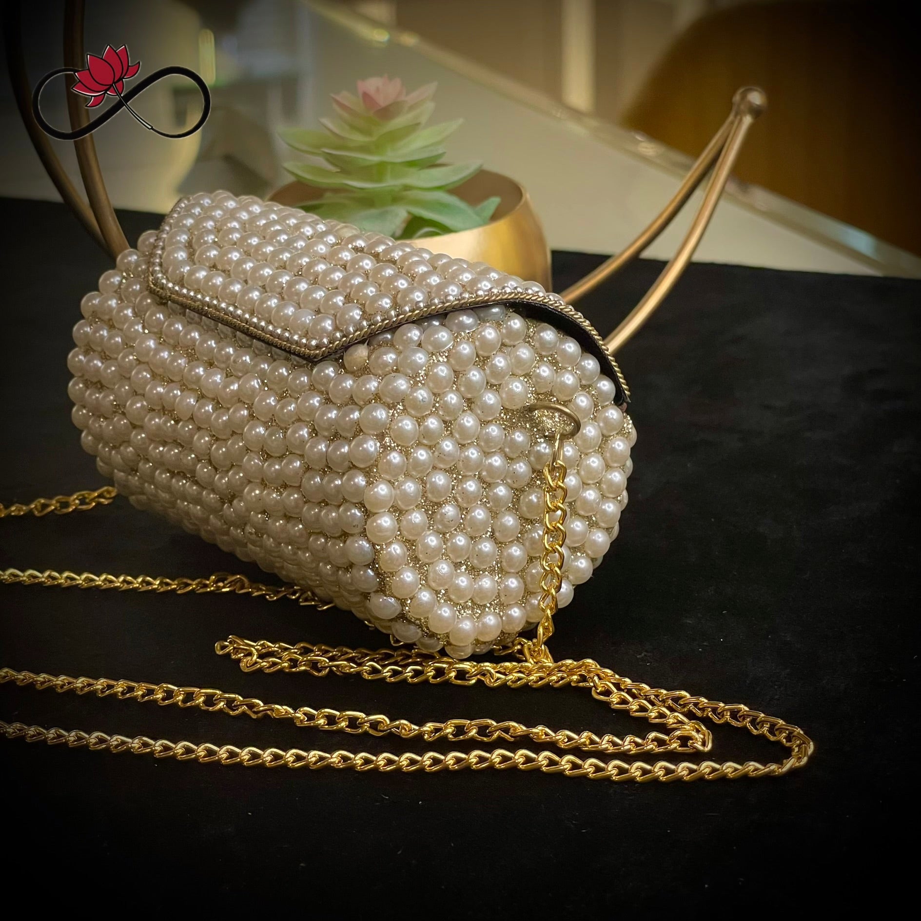 Pearl Mini Evening Sling Bag