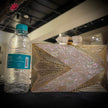 Blaze Mother of Pearl Handcrafted Brass Clutch