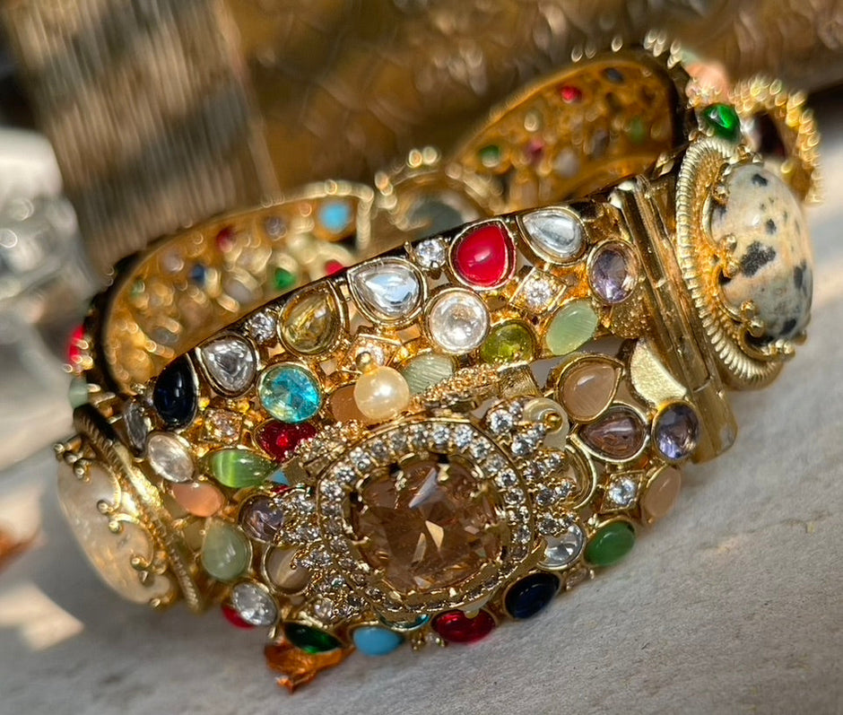 Celestial Navratna Majesty Bracelet