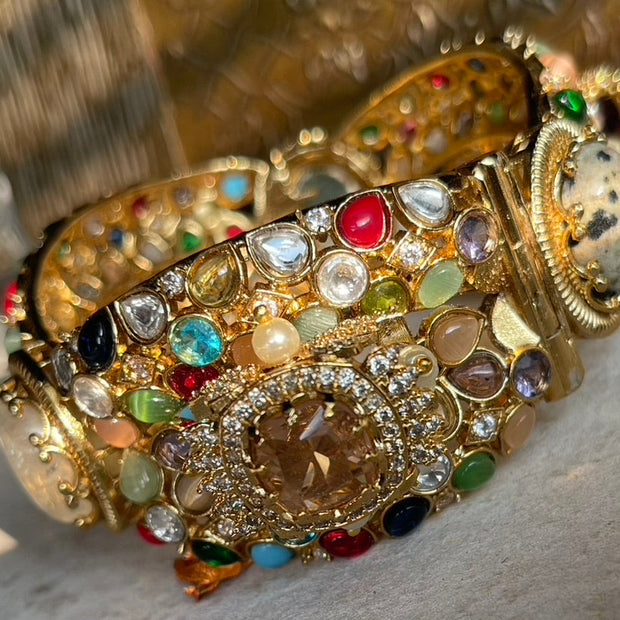 Celestial Navratna Majesty Bracelet