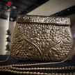 Heritage Golden Handcrafted Brass Clutch