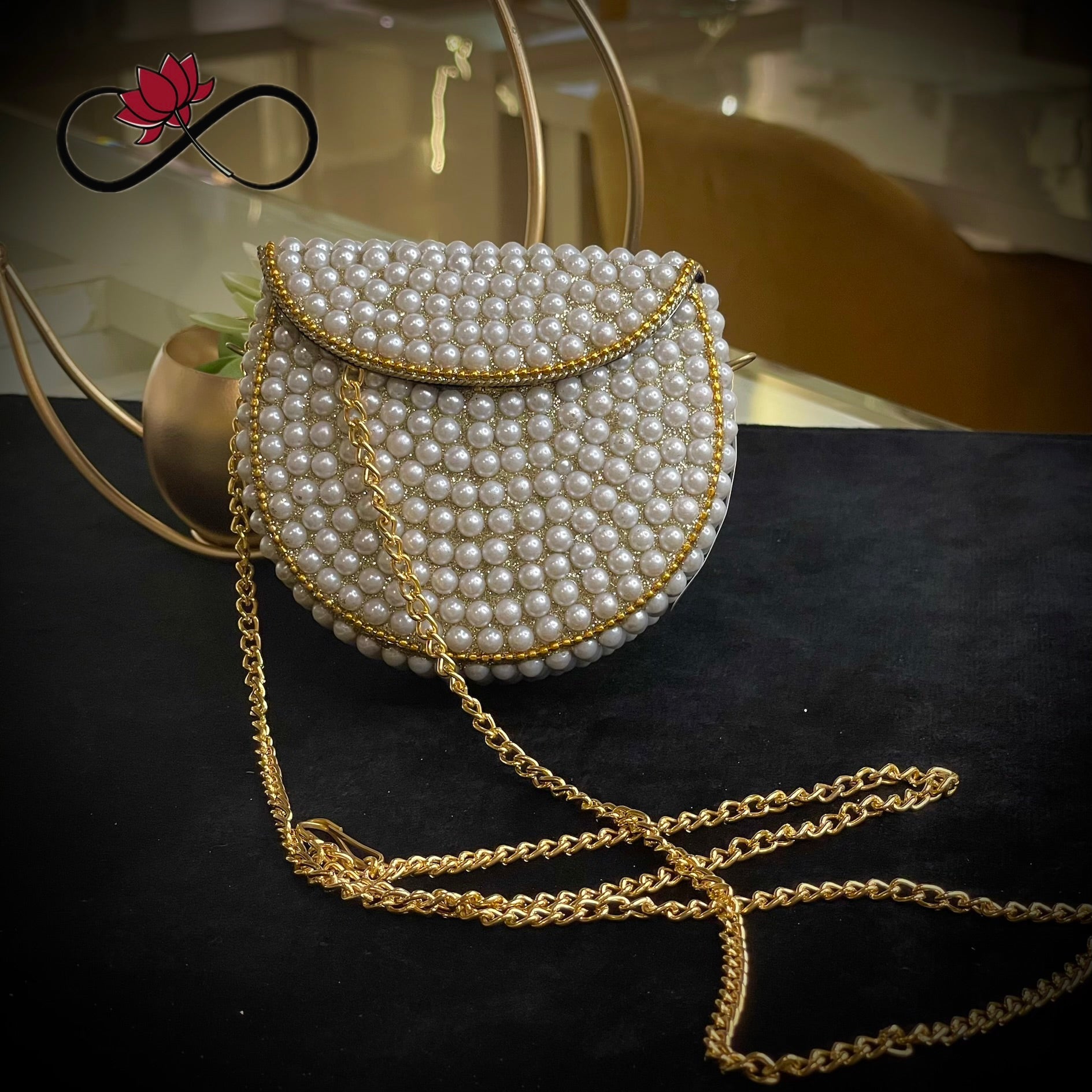 Pearl Mini Evening Sling Bag