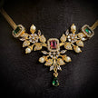 Elegant Luxe Stone Floral Necklace Set