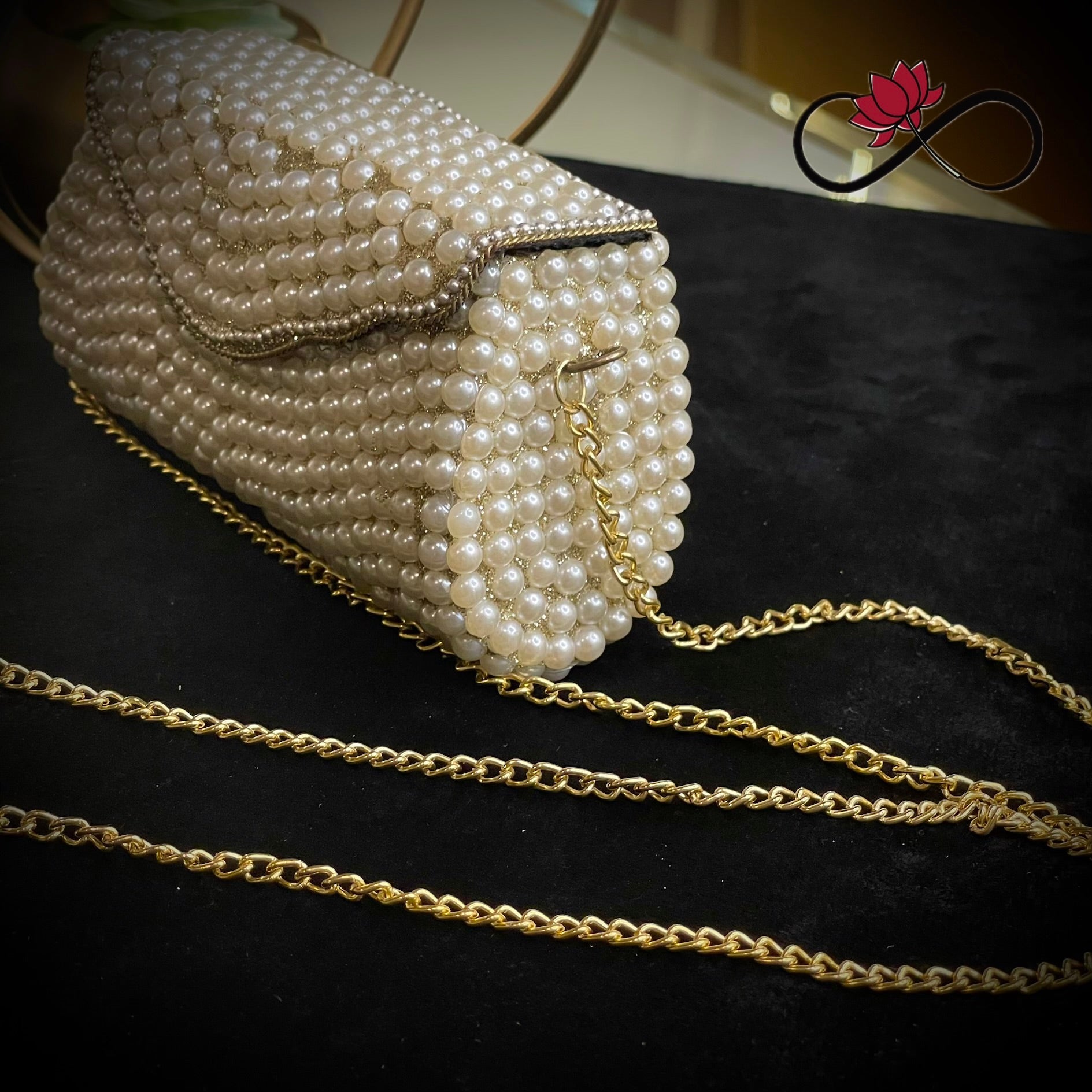 Pearl Mini Evening Sling Bag