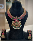Grand Jadau Mango Necklace Set