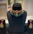 Grand Jadau Mango Necklace Set