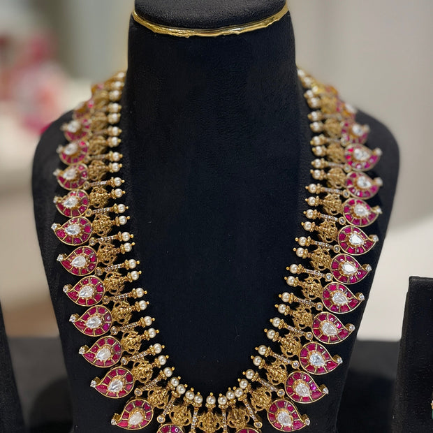 Jadau Mango Long Necklace