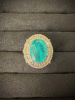 Royal Halo Adjustable Ring