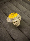 Royal Halo Adjustable Ring