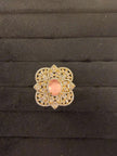 Elite Cluster Floral Halo Ring