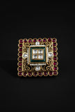 Royal Ruby & Emerald Kundan Ring