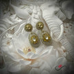 Regal Antique Oval Dangler Earrings Set