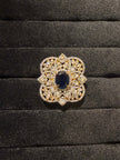 Elite Cluster Floral Halo Ring