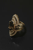 Royal Oval Layered Designer Ring