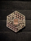 Royal Hexagon Multi-Stone Cocktail Ring