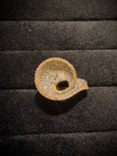 Swirl Pavé Designer Ring