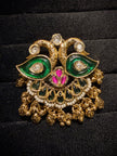 Dual Peacock Gungroo Rajwadi Ring