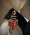 Firestone Navratna Statement Necklace Set