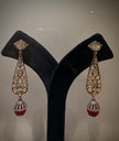 Grand Polki Pear‑Drop Choker Set