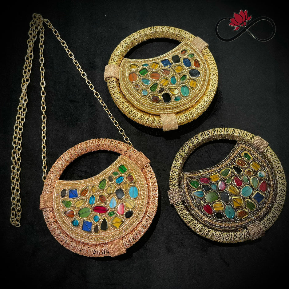 Fusion Rajwadi Brass Clutch