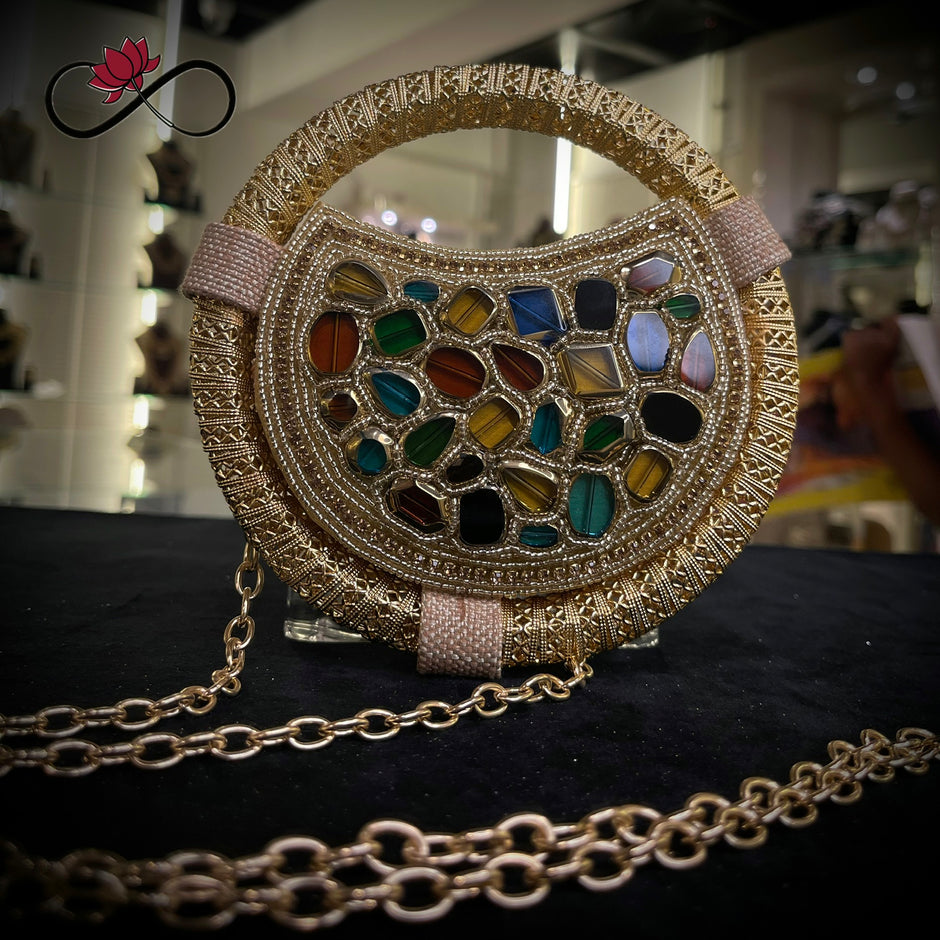 Fusion Rajwadi Brass Clutch