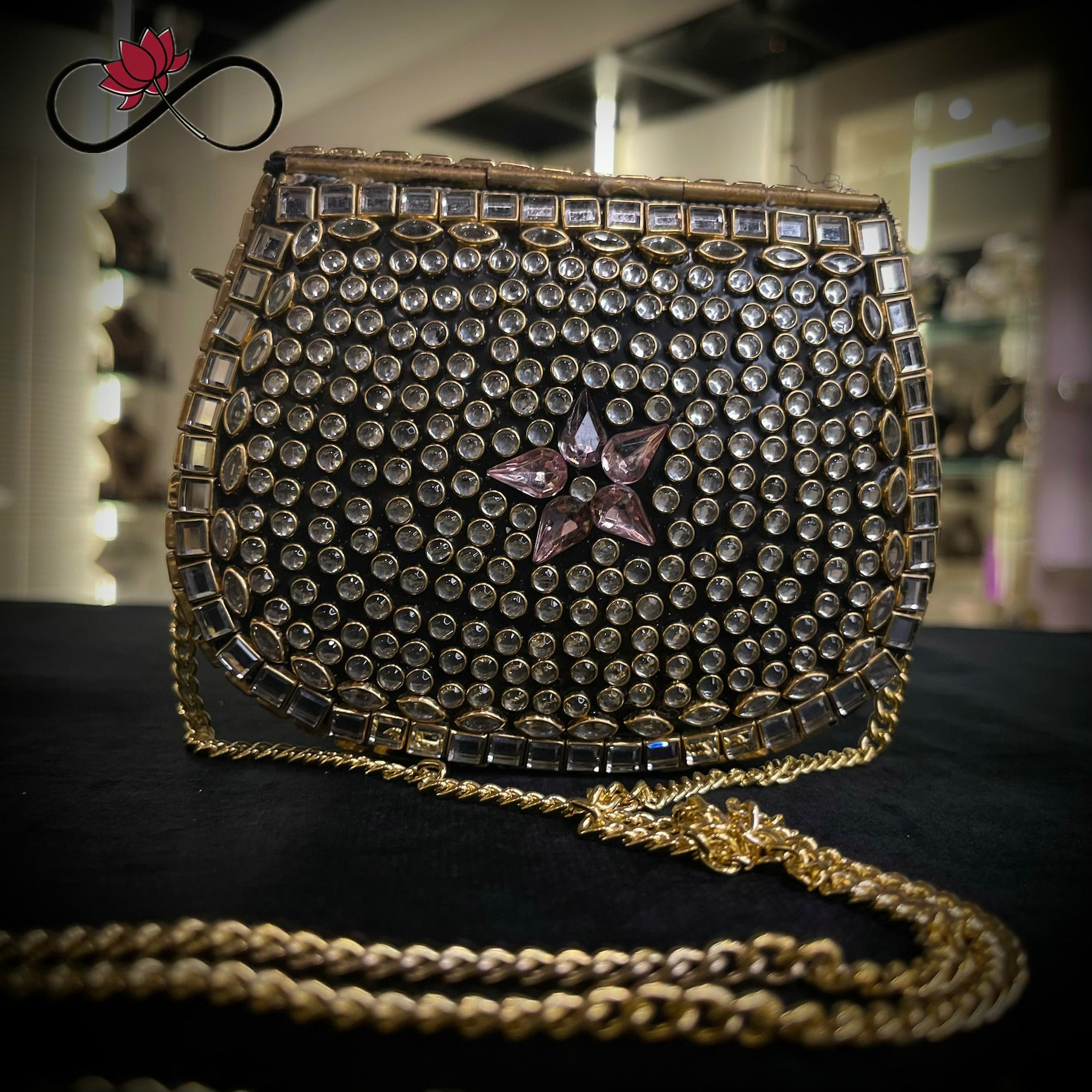 Starlit Evening Mini Sling Bag
