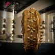 Grandeur Golden Vintage Handcrafted Brass Bag