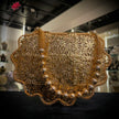 Grandeur Golden Vintage Handcrafted Brass Bag