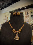 Antique Elephant Choker Necklace Set