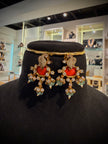 Elegant Stone Drop Necklace Set