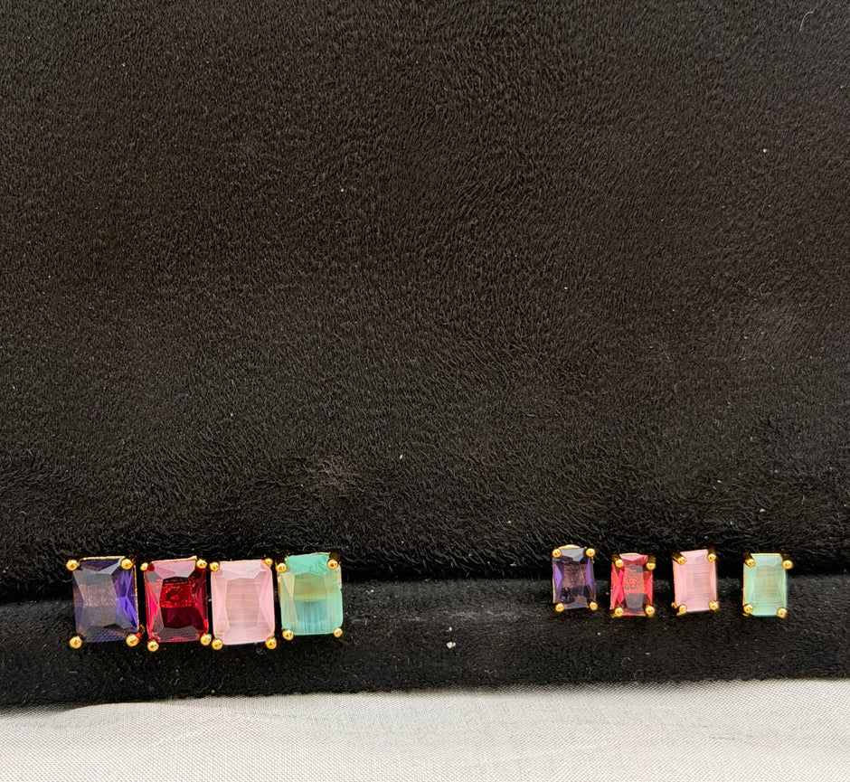 5 in 1 Convertible Stone Necklace Set