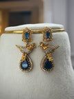 Elegant Peacock Motif Necklace Set