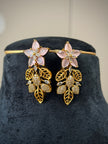Blossom Crystal Flower Necklace Set
