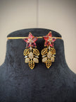 Blossom Crystal Flower Necklace Set