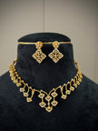 Geometric Square Necklace Set