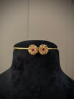 Clustered Pearl Necklace Set