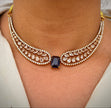 Center Stone Hasli Necklace Set