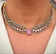 Center Stone Hasli Necklace Set