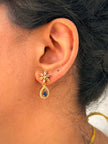 Elegant CZ Teardrop Necklace Set