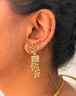 Designer Stone Leaf Necklace Set