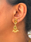 Regal Elephant Lakshmi Hasli Necklace Set