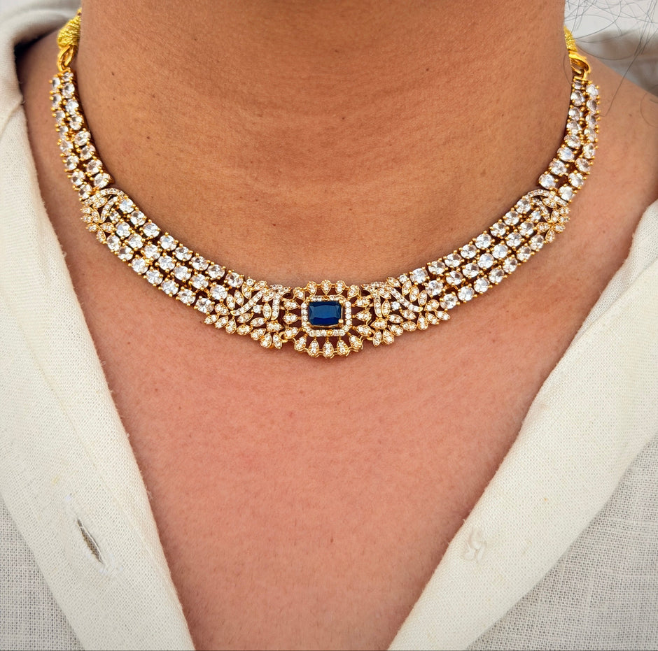 4 in 1 Convertible Stone Necklace Set