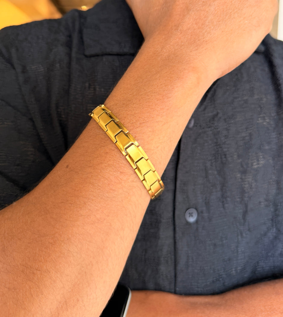 Golden Link Men's Bracelet