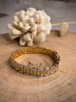 Designer Dual‑Tone Men's Chain Bracelet