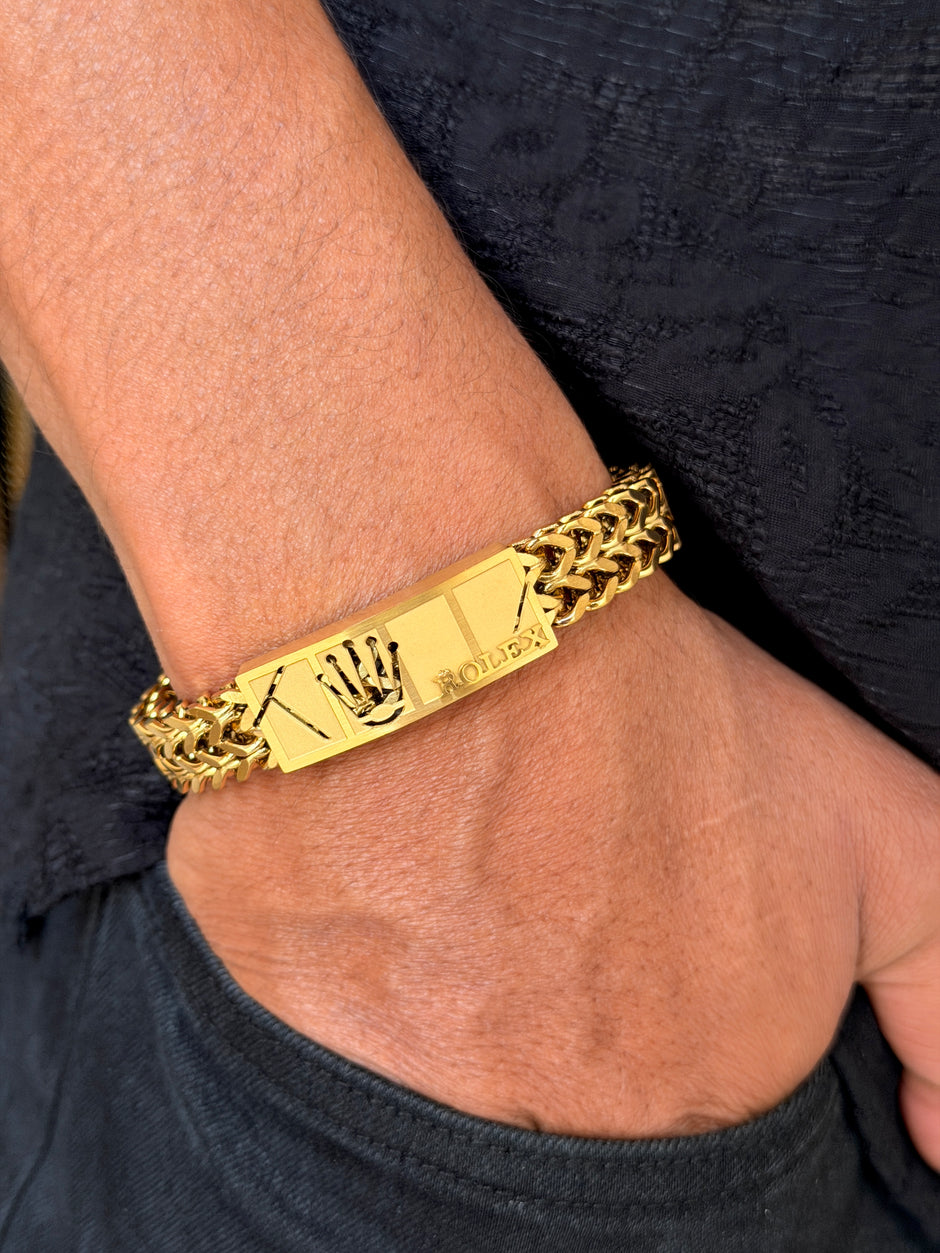 Rolex Men's Monogram Chain Bracelet