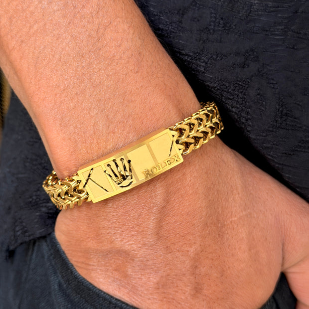 Rolex Men's Monogram Chain Bracelet