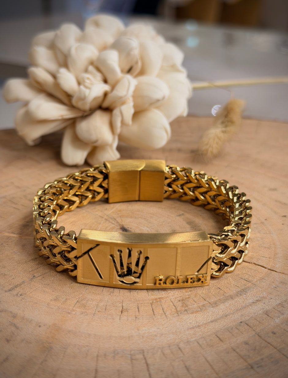 Rolex Men's Monogram Chain Bracelet