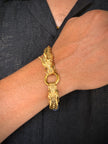 Men's Dragon Head Link Chain Bracelet