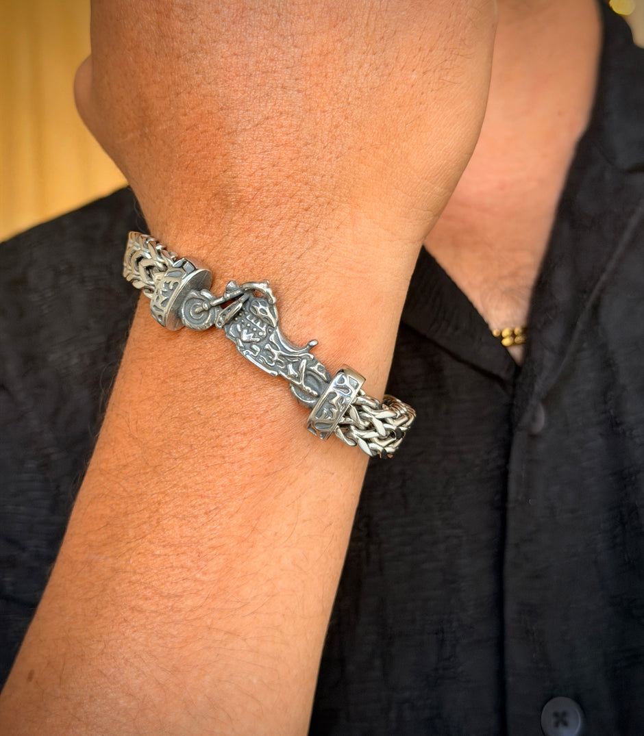 Men's Motorcycle Chain Bracelet