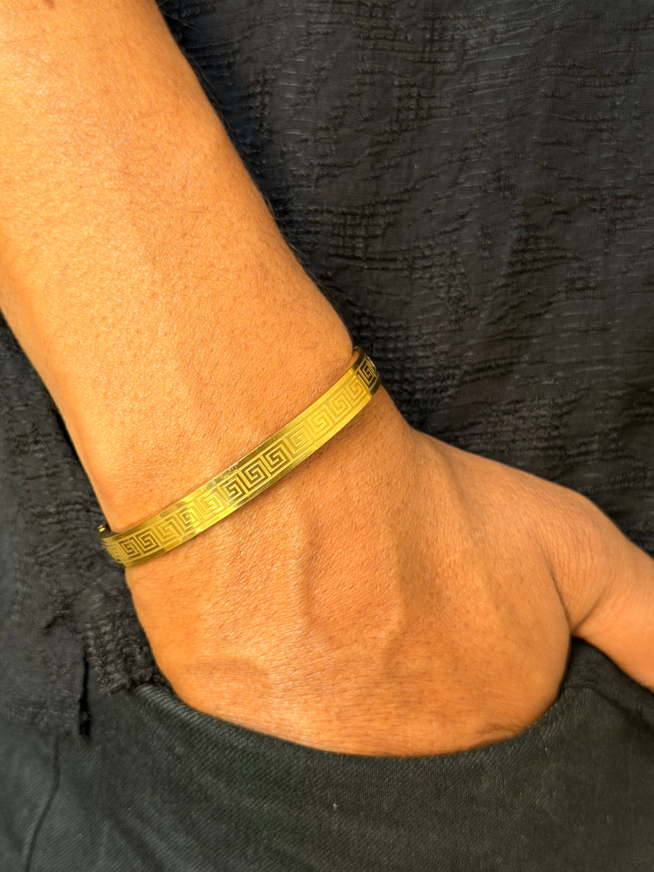 Men’s Gold Kada Bracelet